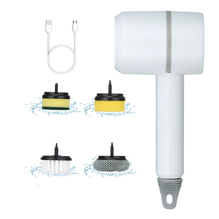 Multifunctional Electric Household Brush - WHITE 4 - image 13
