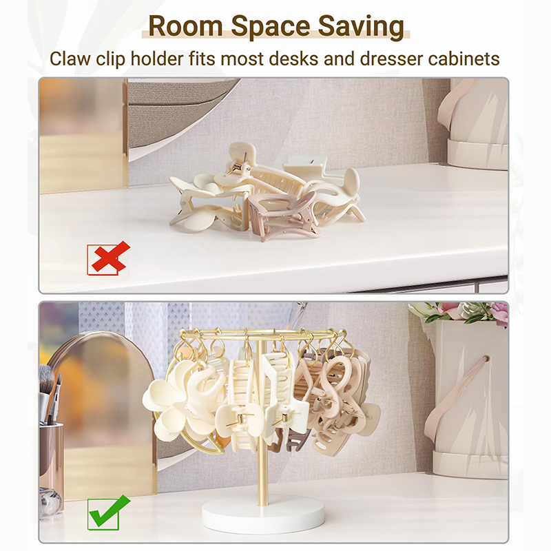 Metal Hooks Display Holder Hair Accessories Stand Storage - image 5