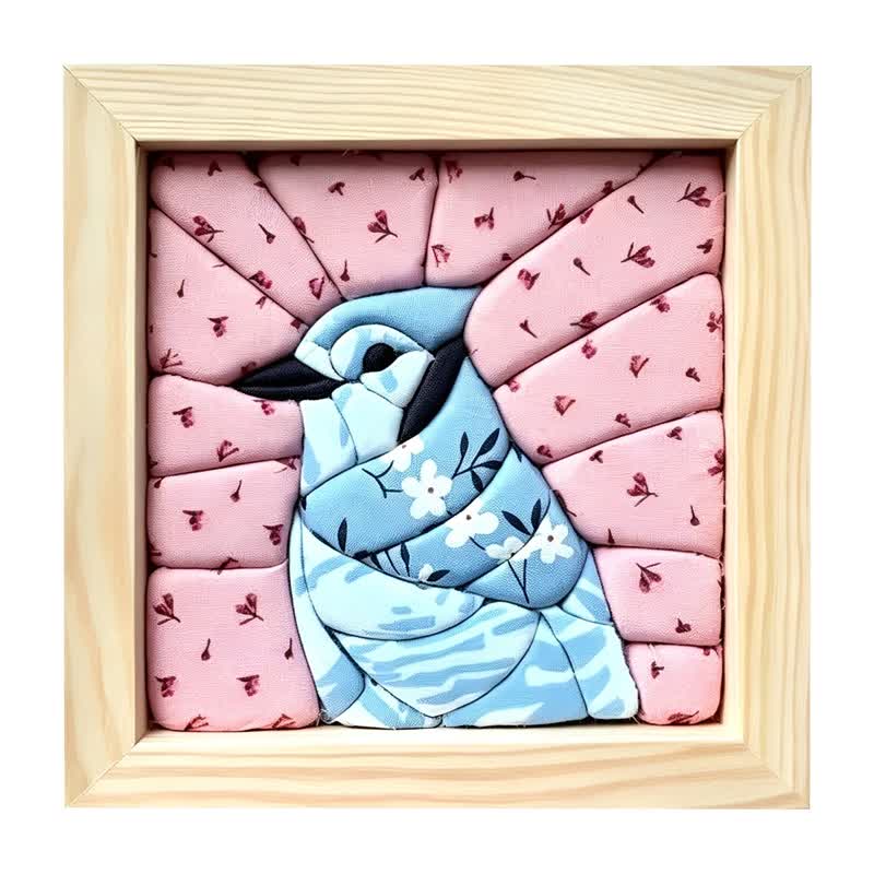 Diy Fabric Poke Art Decorations Kit For Adults No-sew - 16# - 7.9 × 7.9 in (20 × 20 cm) - image 16