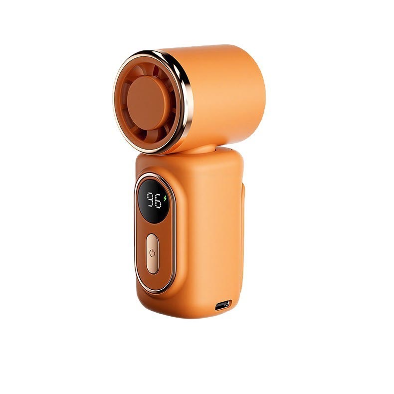 Mini Portable Handheld Clip Fan 3-in-1 Rechargeable 3000mAh Battery - Orange - 46*38*100mm - 🔥BUY 2(Save $10) - image 9