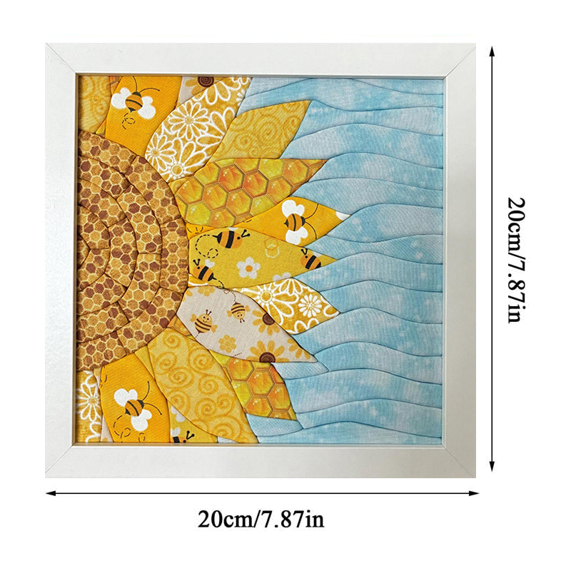 Premium Diy No-sew Kinusaiga Fabric Art Kit