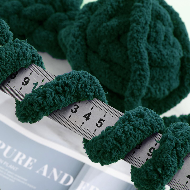Chunky Yarn For Hand Knitting Soft Plush Yarn Bulky - image 23