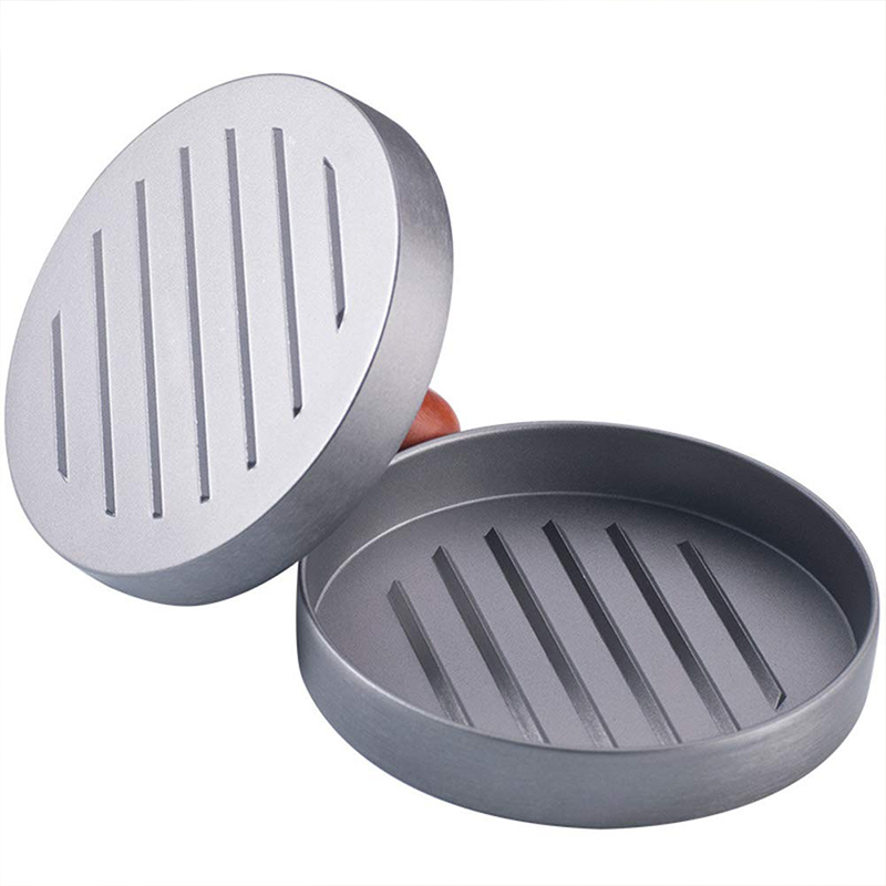 Hamburger Meat Press - Non-stick Burger Press Aluminum Mold Press Party Maker - image 4