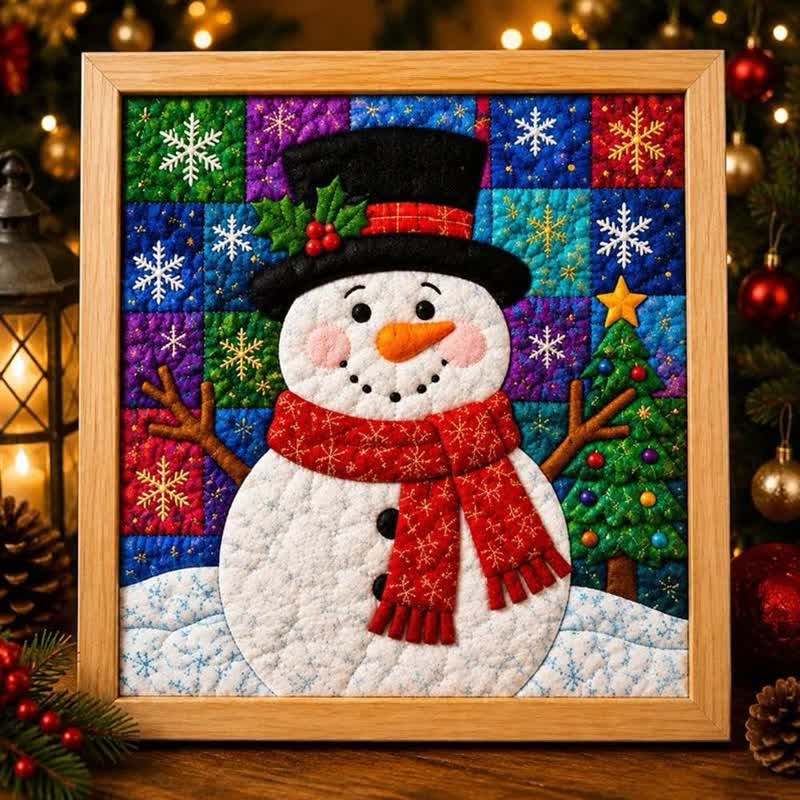 Diy Fabric Poke Art Decorations Kit For Adults No-sew - 5# - 7.9 × 7.9 in (20 × 20 cm) - image 5