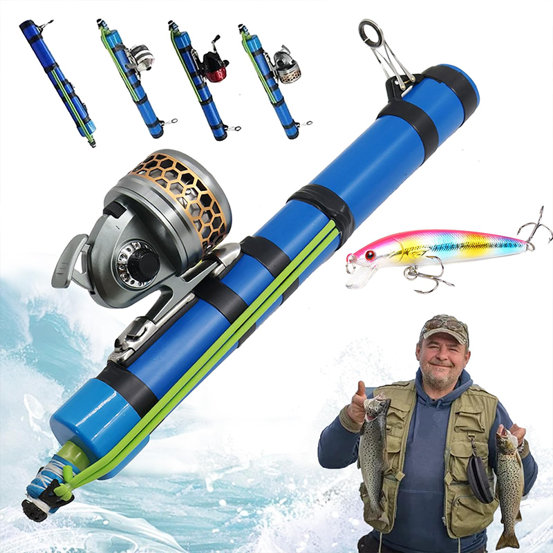 Fishing Catapult Rod, Professional Pole Shooting Catapult Fishing Rod Lure Angling Tools, Long-distance Lures Launcher Fishings  - Bait Feeder + KS30 Premium Reel - image 8