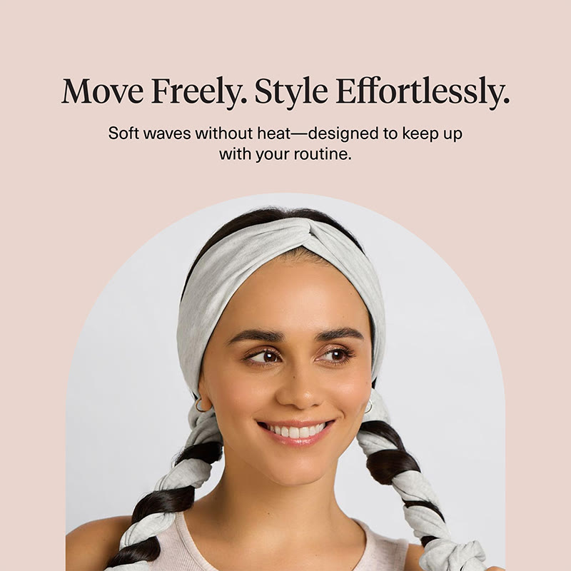 Heatless Curling Headband For Women Achieves Heatless Curls Overnight, No Heat Damage - image 5