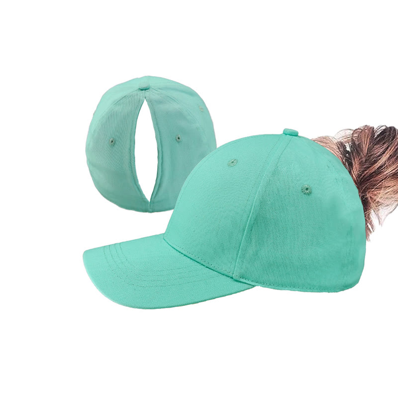 Adventure Fit Women's Baseball Cap With Magnetic Closure For Ponytails - Mint - one size - image 10