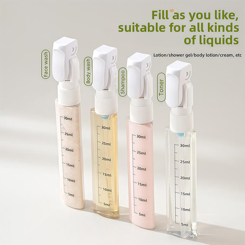 4-in-1 Portable Travel Dispenser Bottle - image 4
