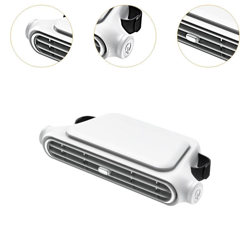 2026 New Upgrade Car Seat Velcro Fan: 3 Adjustable Speeds, Built-In 3000mAh Battery - image 5