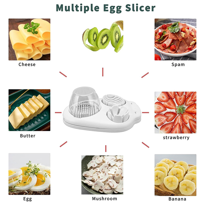 3 In 1 Egg Slicer For Hard Boiled Eggs Heavy Duty With Stainless Steel Wires,3 Slice Modes Egg Cutter - image 5