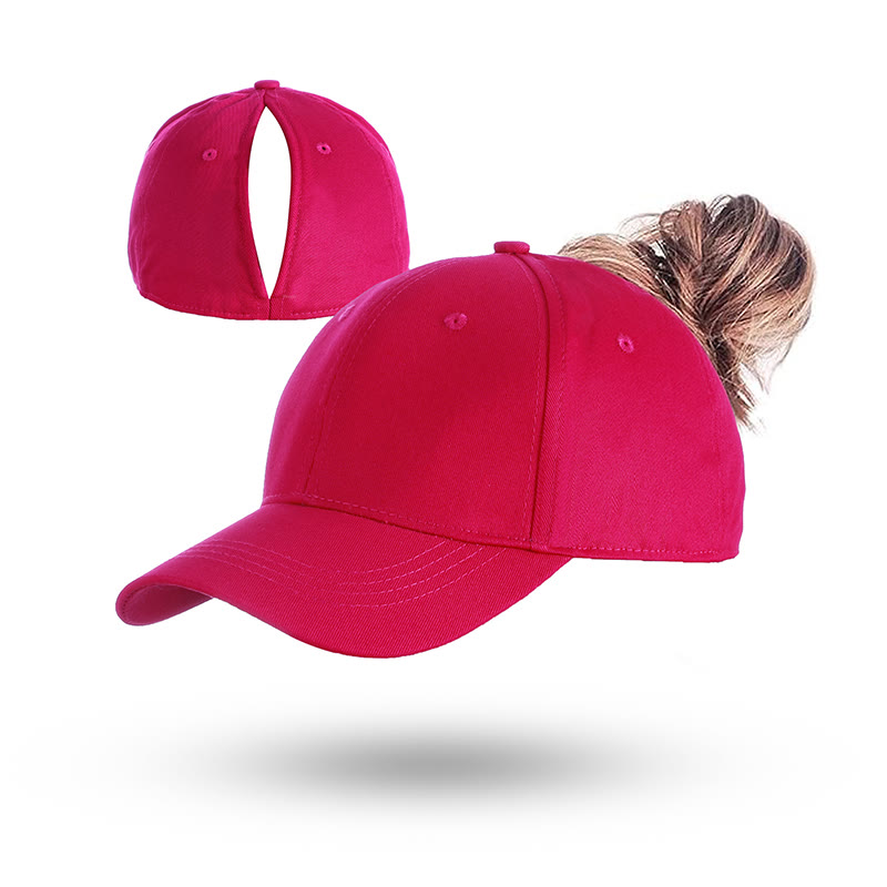 Adventure Fit Women's Baseball Cap With Magnetic Closure For Ponytails - Rose - one size - image 7