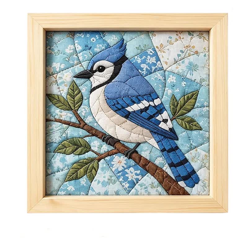 Diy Fabric Poke Art Decorations Kit For Adults No-sew - 17# - 7.9 × 7.9 in (20 × 20 cm) - image 17