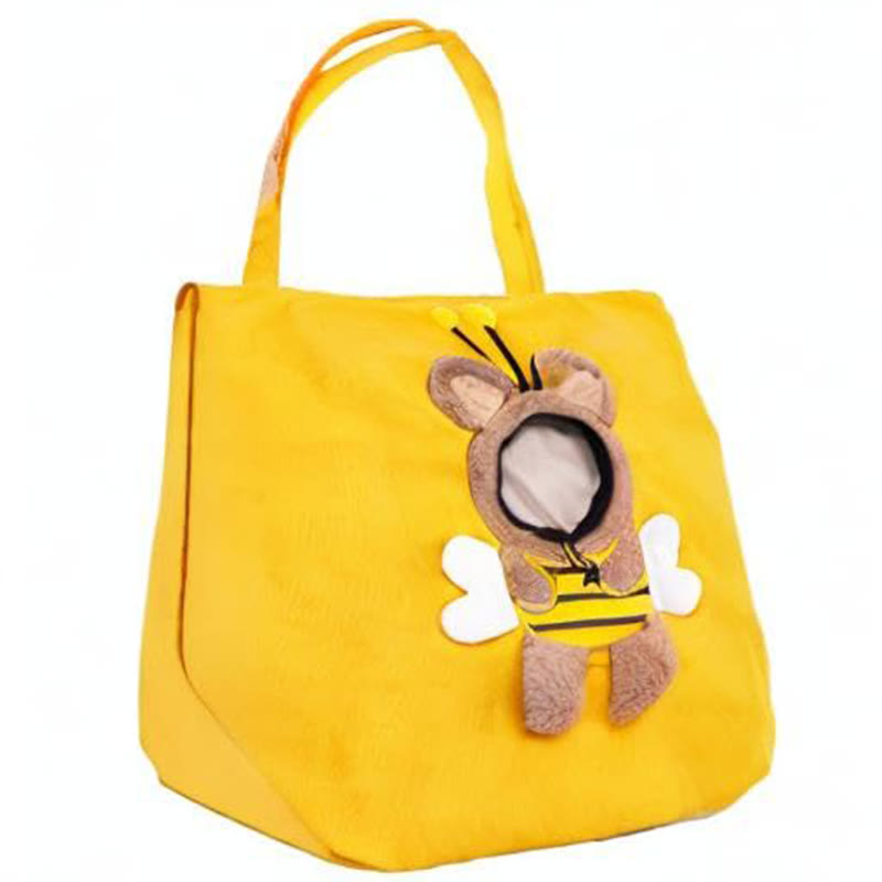 Portable Kitten Puppy Tote, Comfort Carriers Handbag For Outdoor Shopping Camping - image 9