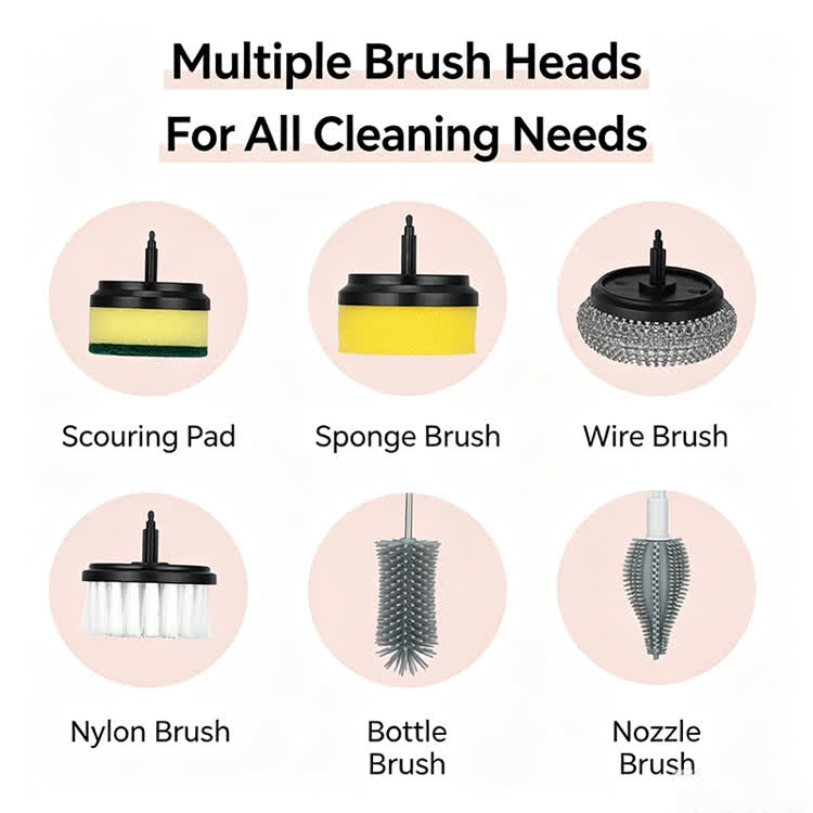 Multifunctional Electric Household Brush - image 6