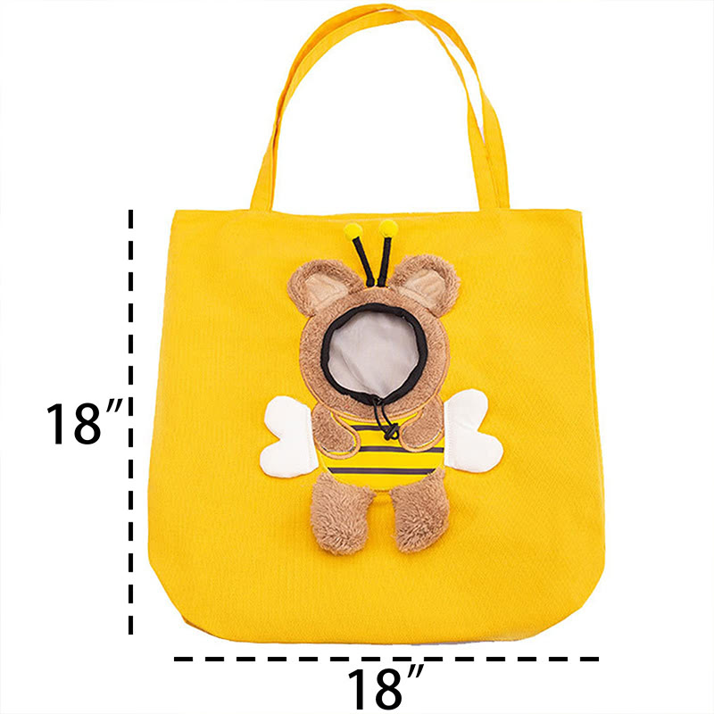 Portable Kitten Puppy Tote, Comfort Carriers Handbag For Outdoor Shopping Camping - image 11