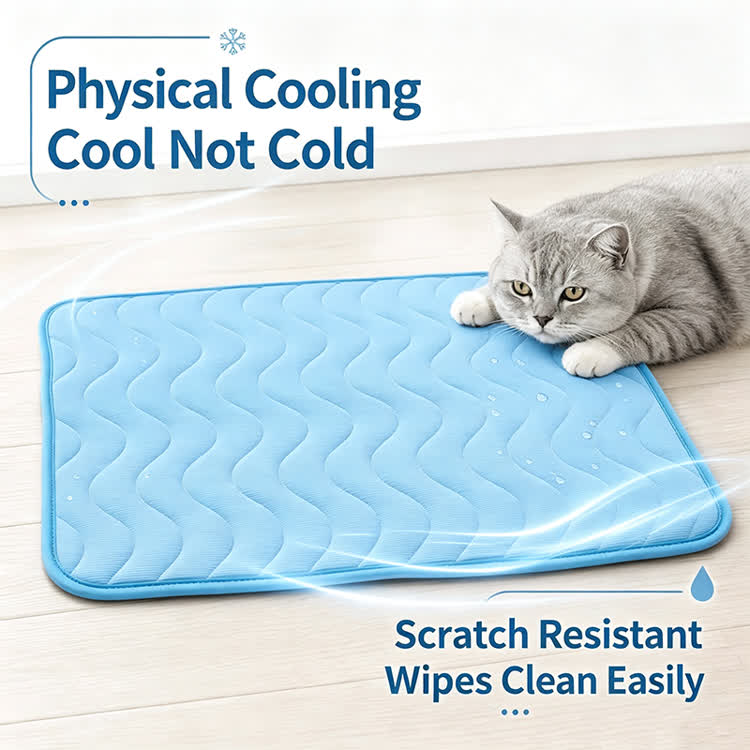 Pet Comfor Summer Cooling Ice-silk Seat Cushion - image 3