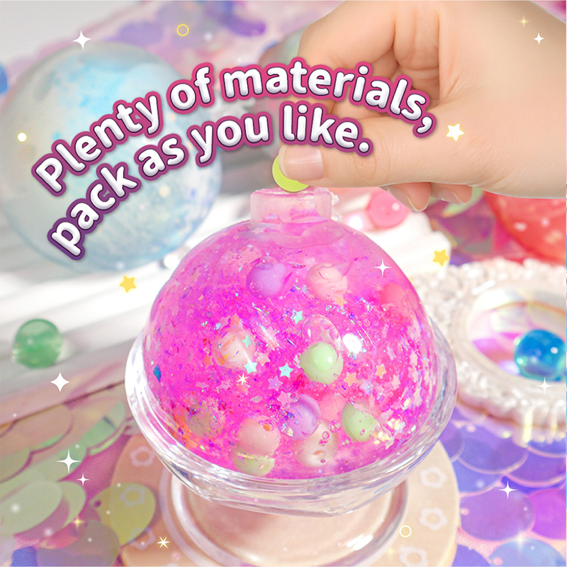 Diy Stress Ball Making Kit With Fillers For Adult Asmr Anxiety Relief & Sensory Play - image 6
