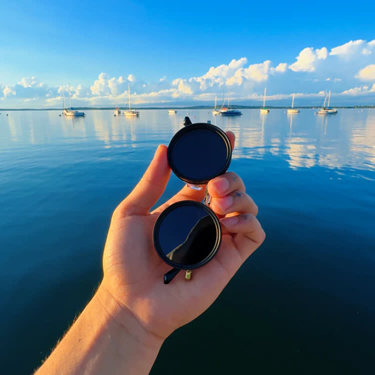 Retro Uv-protective 9-level Adjustment Filter Sunglasses (1–9 Levels) - image 10
