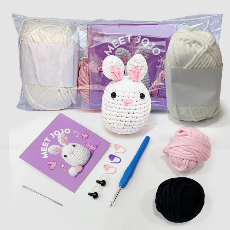 Animal Crochet Kit For Beginners - Rabbit - image 5