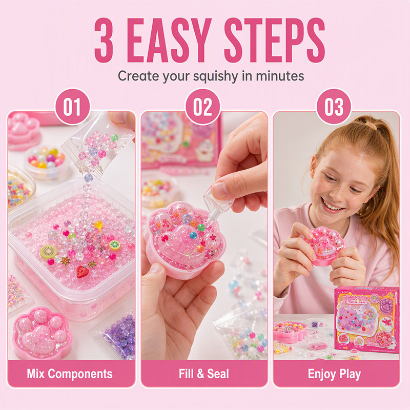 Diy Stress Ball Making Kit With Fillers For Adult Asmr Anxiety Relief & Sensory Play - image 5