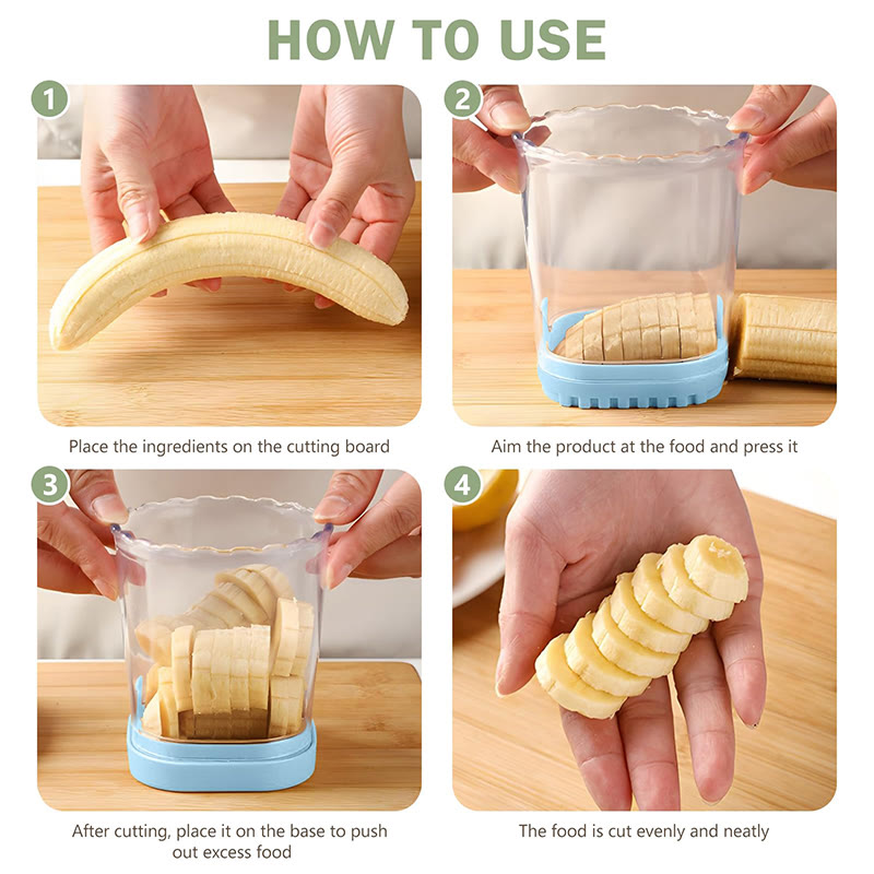 Slicing Cup, Stainless Steel Multifunctional Vegetable Slicing Cup Labor Saving For Fruits - image 3