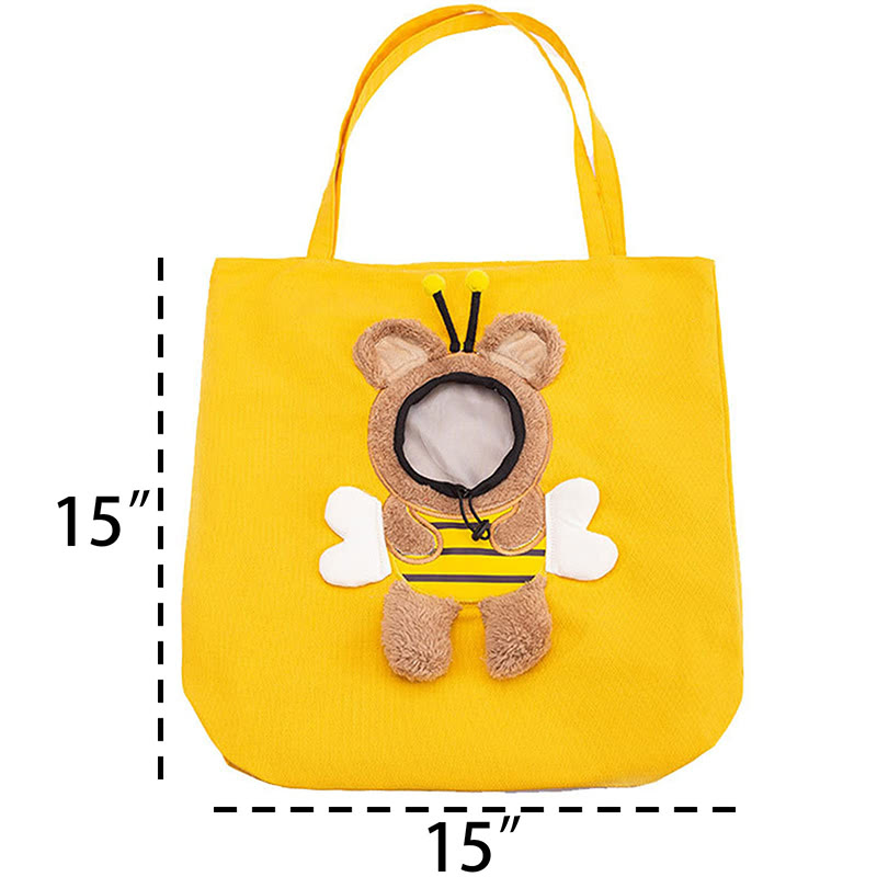 Portable Kitten Puppy Tote, Comfort Carriers Handbag For Outdoor Shopping Camping - image 10