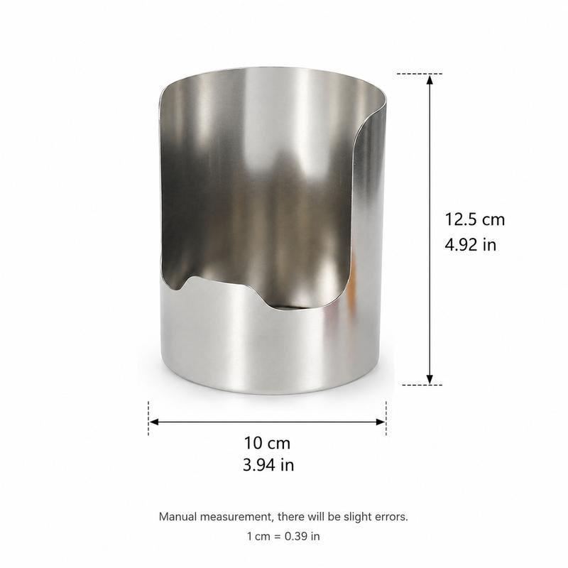 Thickened Stainless Steel Utensil Organizer, Rust-Resistant Kitchen Countertop Storage Holder - image 3