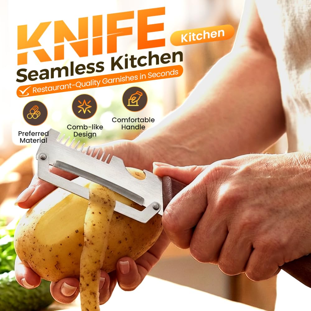 Seamless Kitchen Design and Comfortable Handle