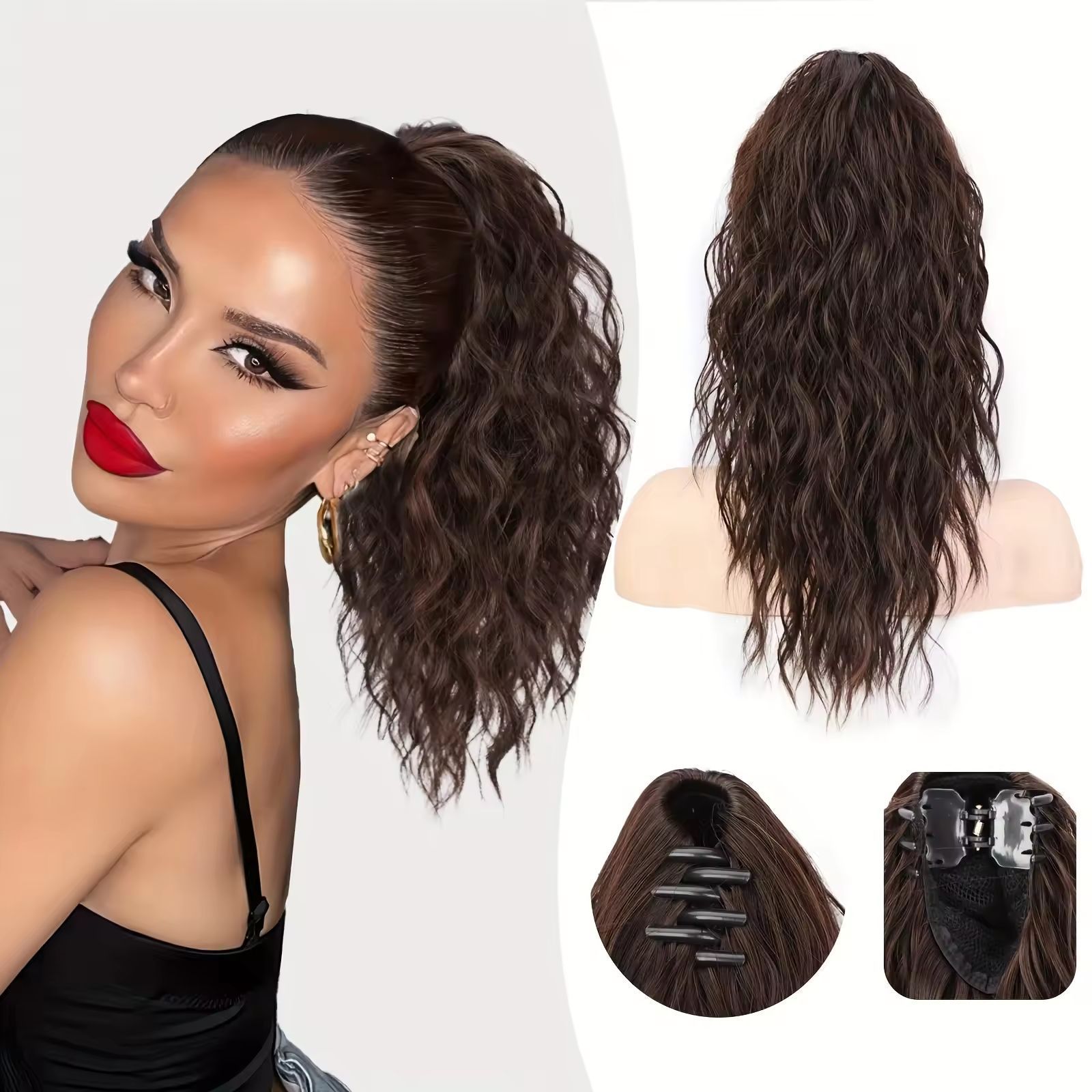 💥LAST DAY 50% OFF💥-✨Hair Extension Claw Ponytail