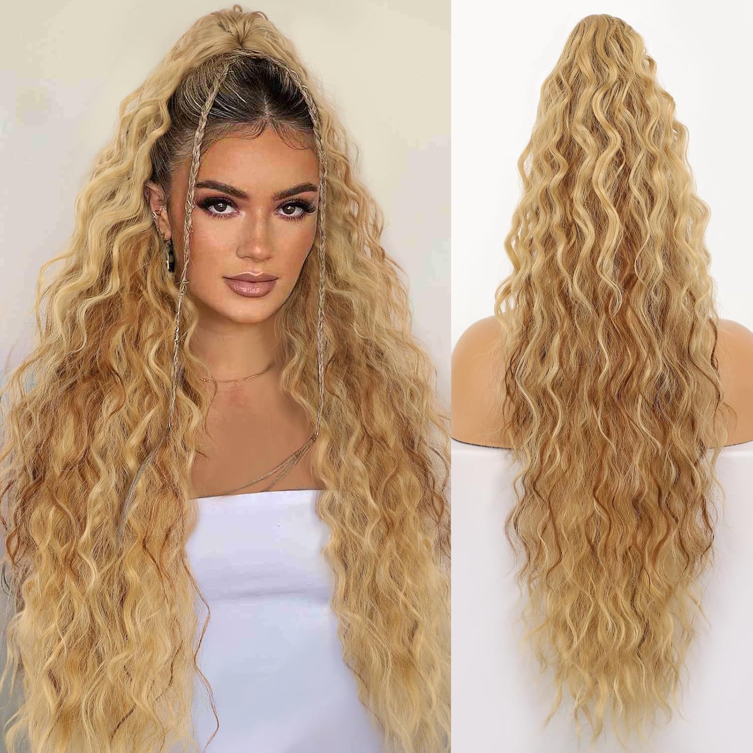 💥LAST DAY 50% OFF💥-✨Hair Extension Claw Ponytail
