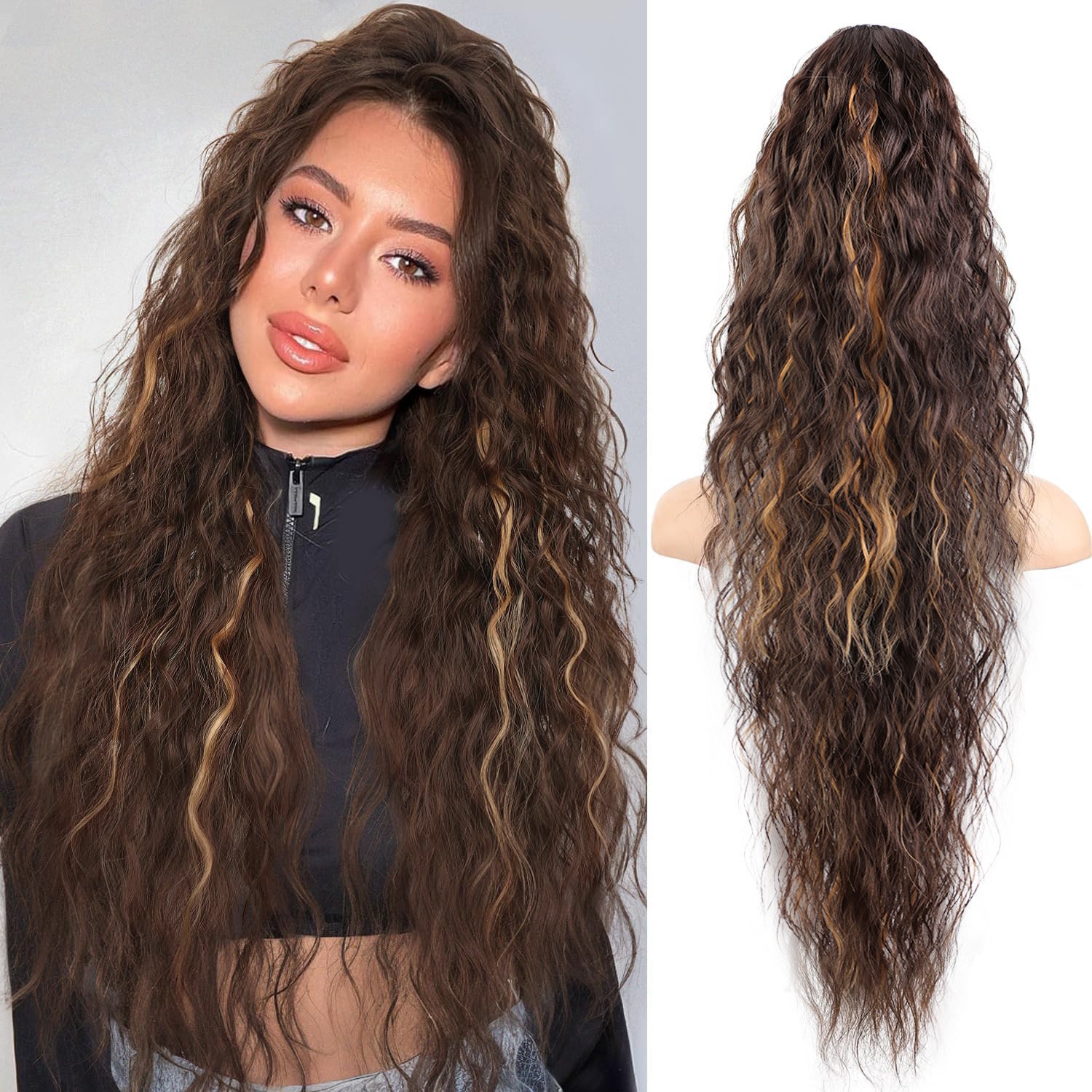 💥LAST DAY 50% OFF💥-✨Hair Extension Claw Ponytail