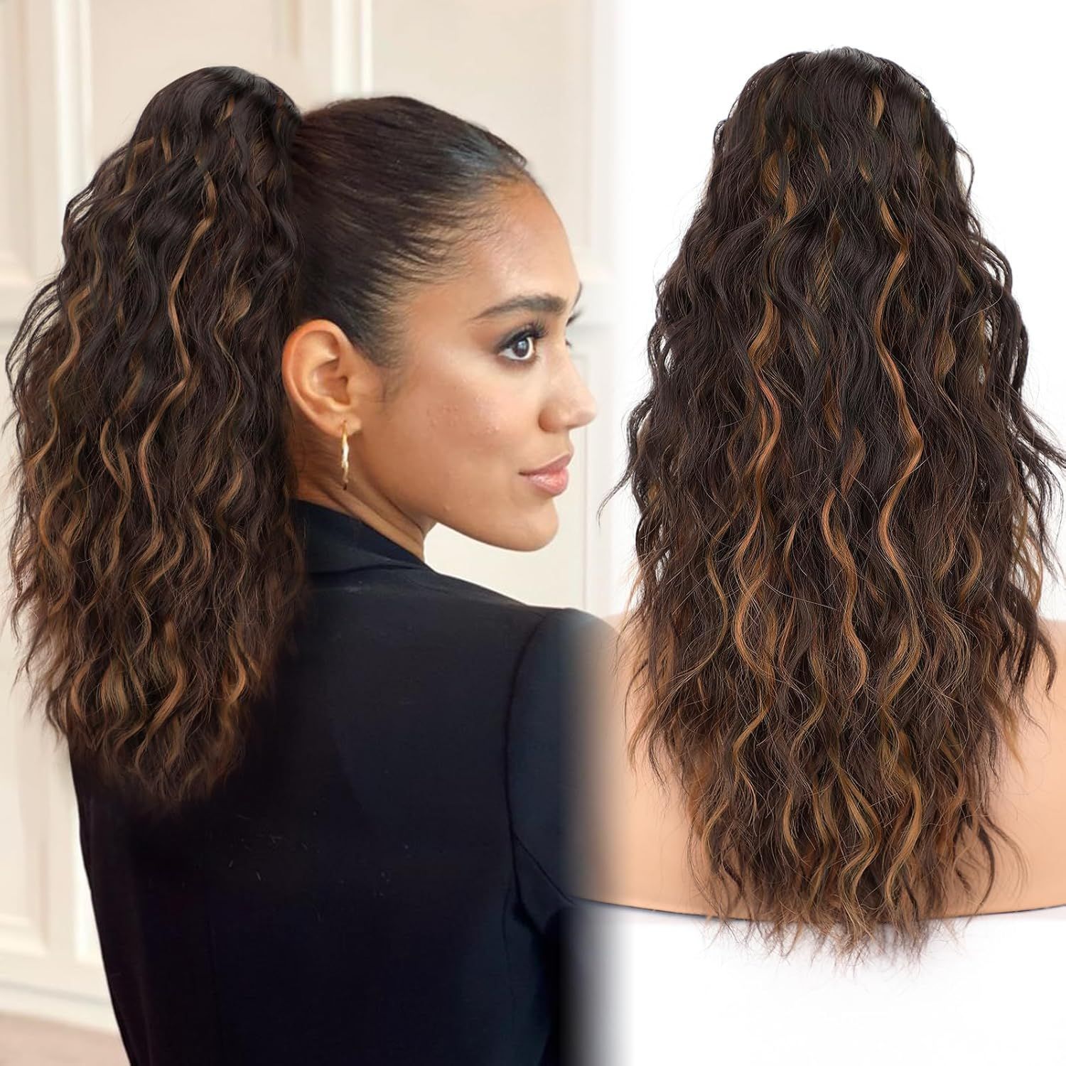 💥LAST DAY 50% OFF💥-✨Hair Extension Claw Ponytail