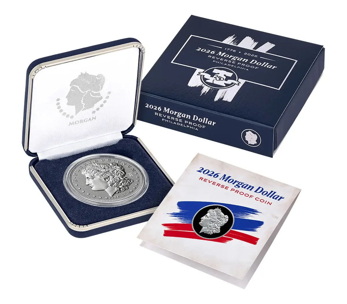 🔥Last Day 49% OFF🔥2026 250th Anniversary Morgan Silver Coin-- MS60 Collectible
