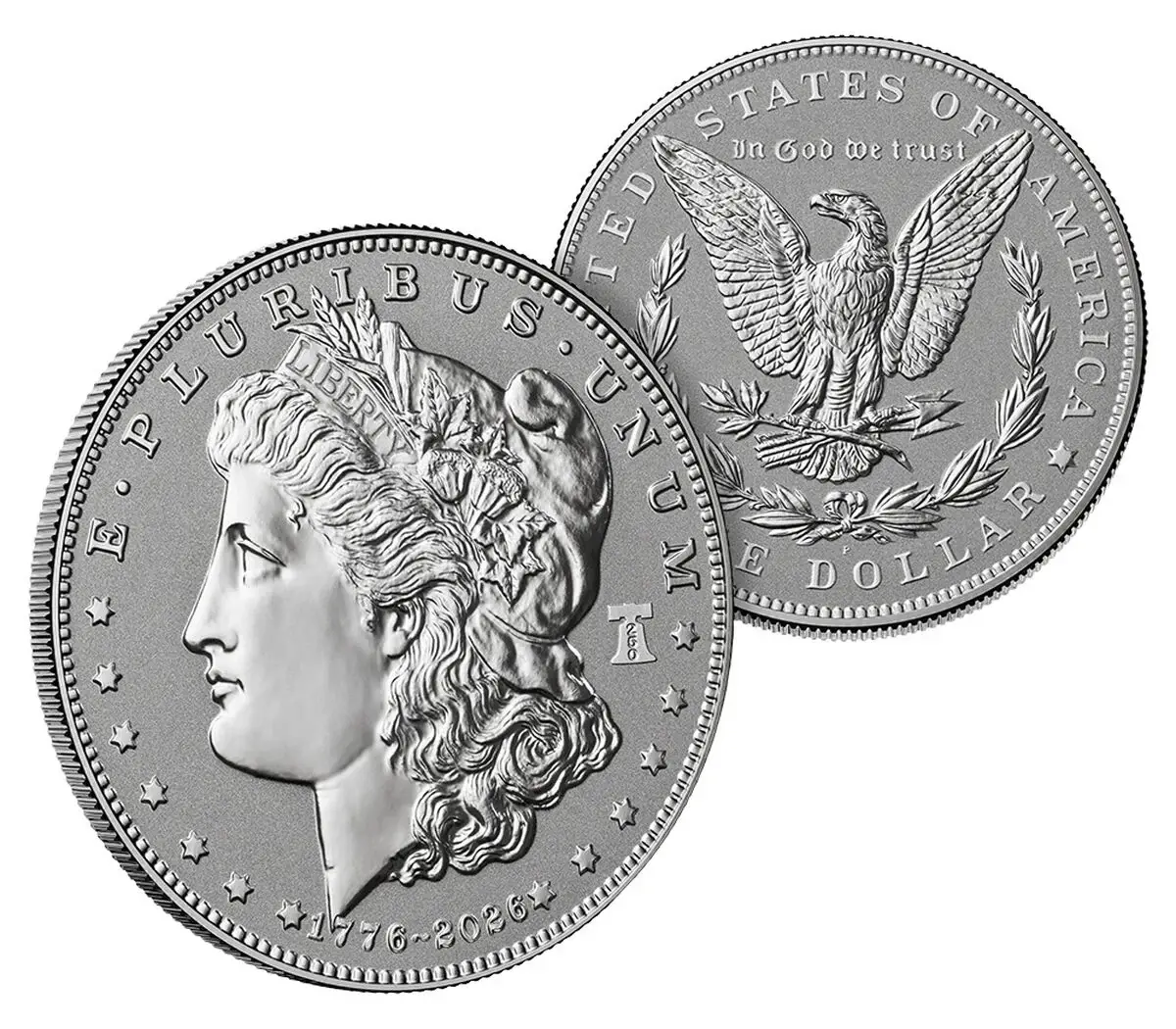 🔥Last Day 49% OFF🔥2026 250th Anniversary Morgan Silver Coin-- MS60 Collectible