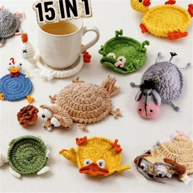 Animal Coaster Bundle - Crochet Pattern