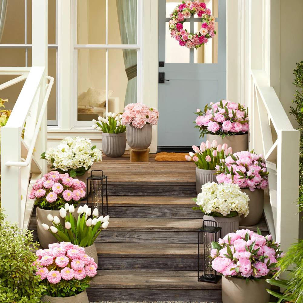 💥Last Day 70% OFF💐Artificial Outdoor Hydrangea Flowers - UV resistant, Waterproof, Windproof