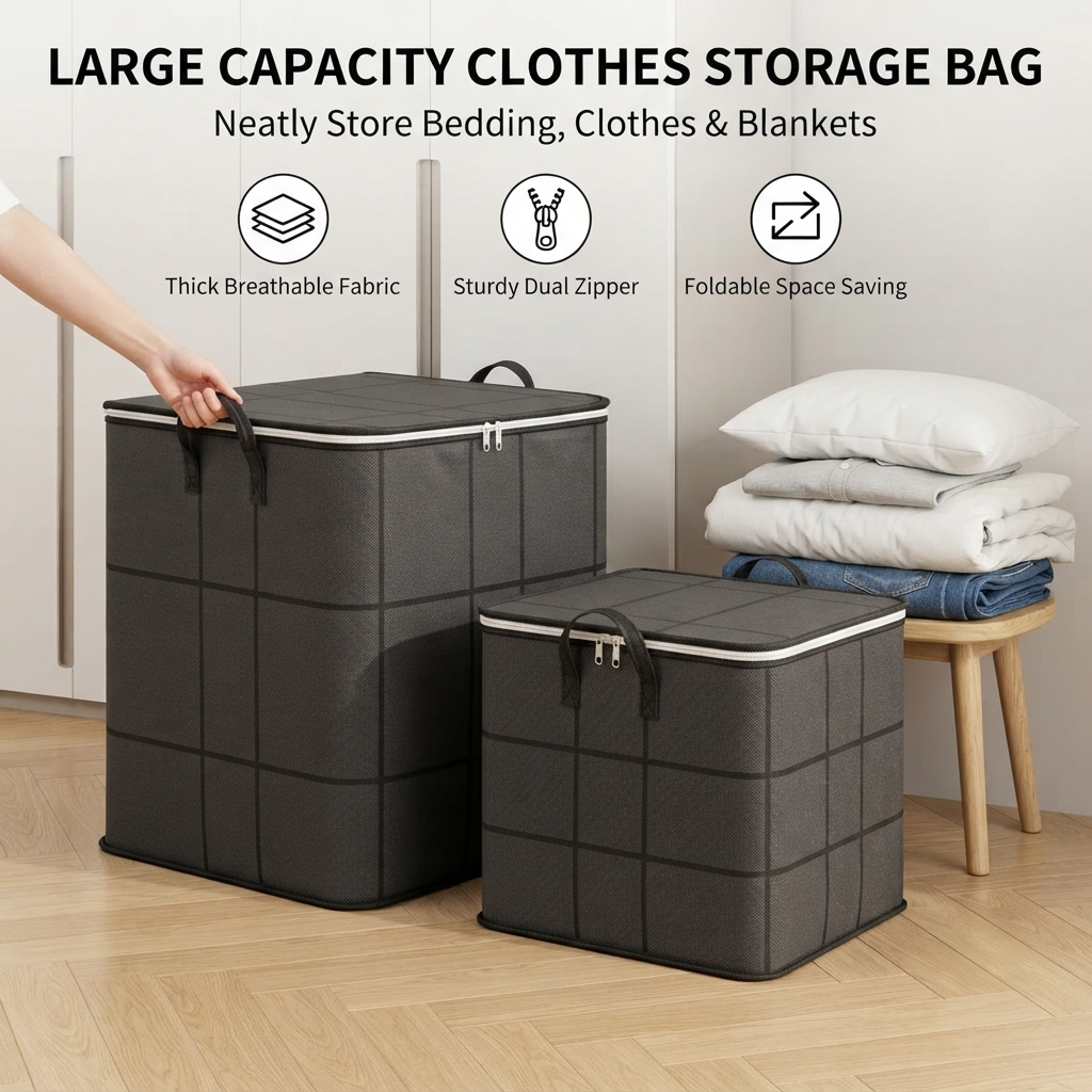 🔥Last Day 50% OFF🔥high-capacity woven storage bags