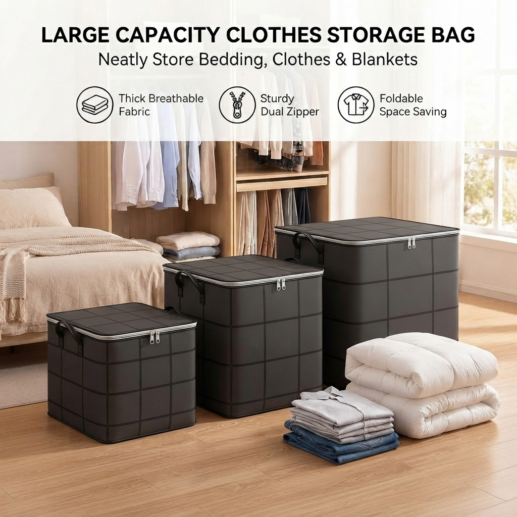 🔥Last Day 50% OFF🔥high-capacity woven storage bags