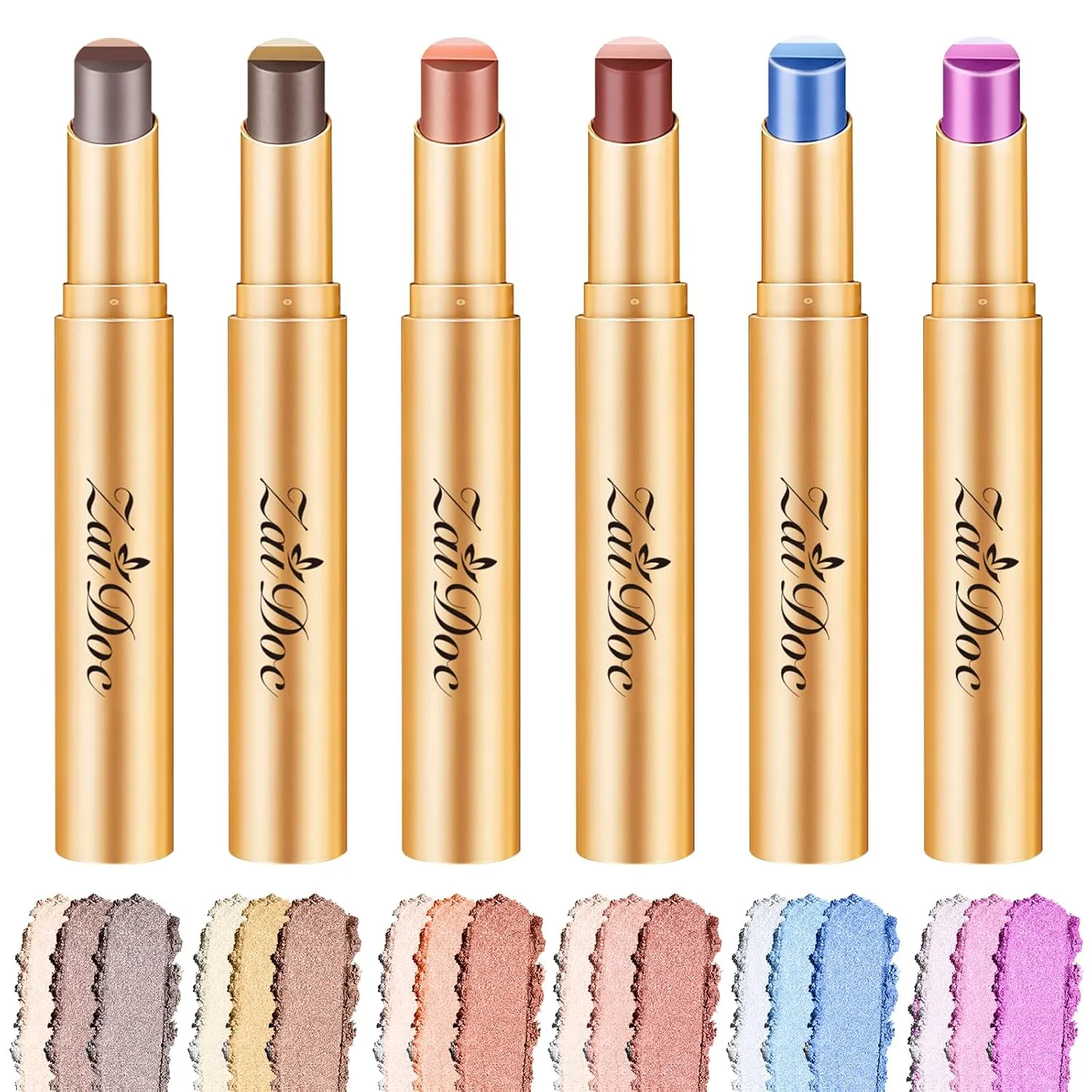 🔥Each $8.33 On Sale Only Today｜3 Color Eyeshadow Stick – Waterproof Long Lasting Cream Eye Makeup Stick for Beginners
