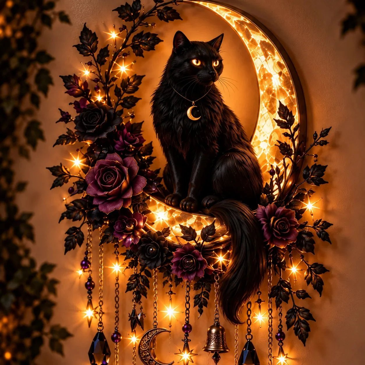 Enchanted Moon Animal Wall Light – 4 Celestial Styles