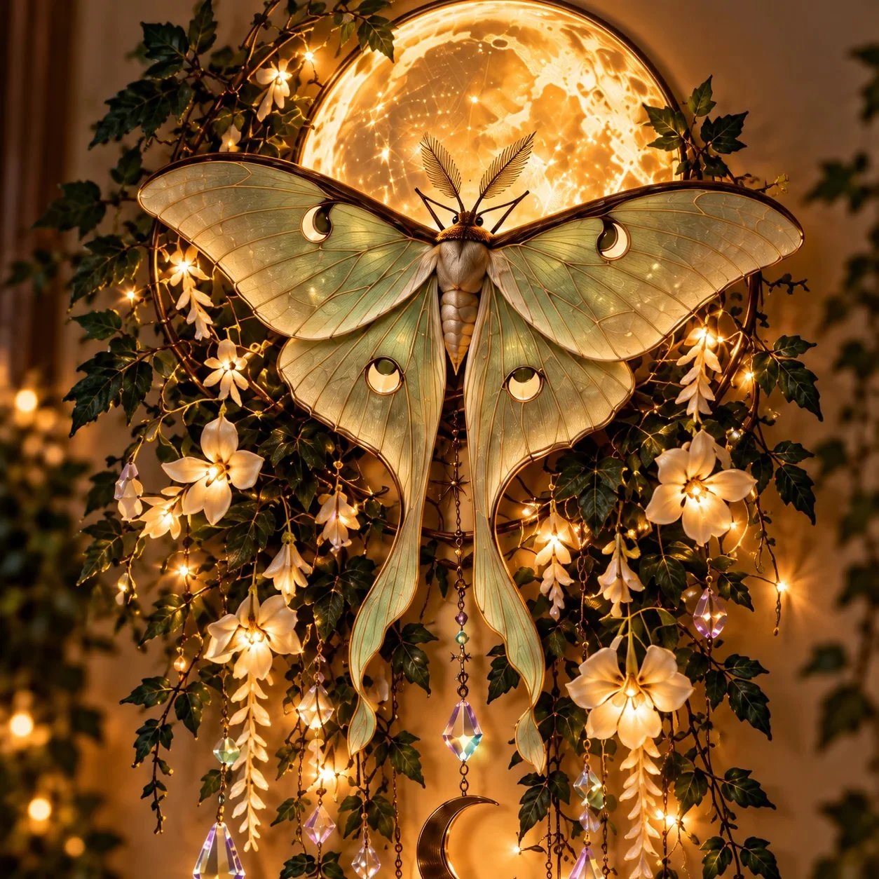 Enchanted Moon Animal Wall Light – 4 Celestial Styles