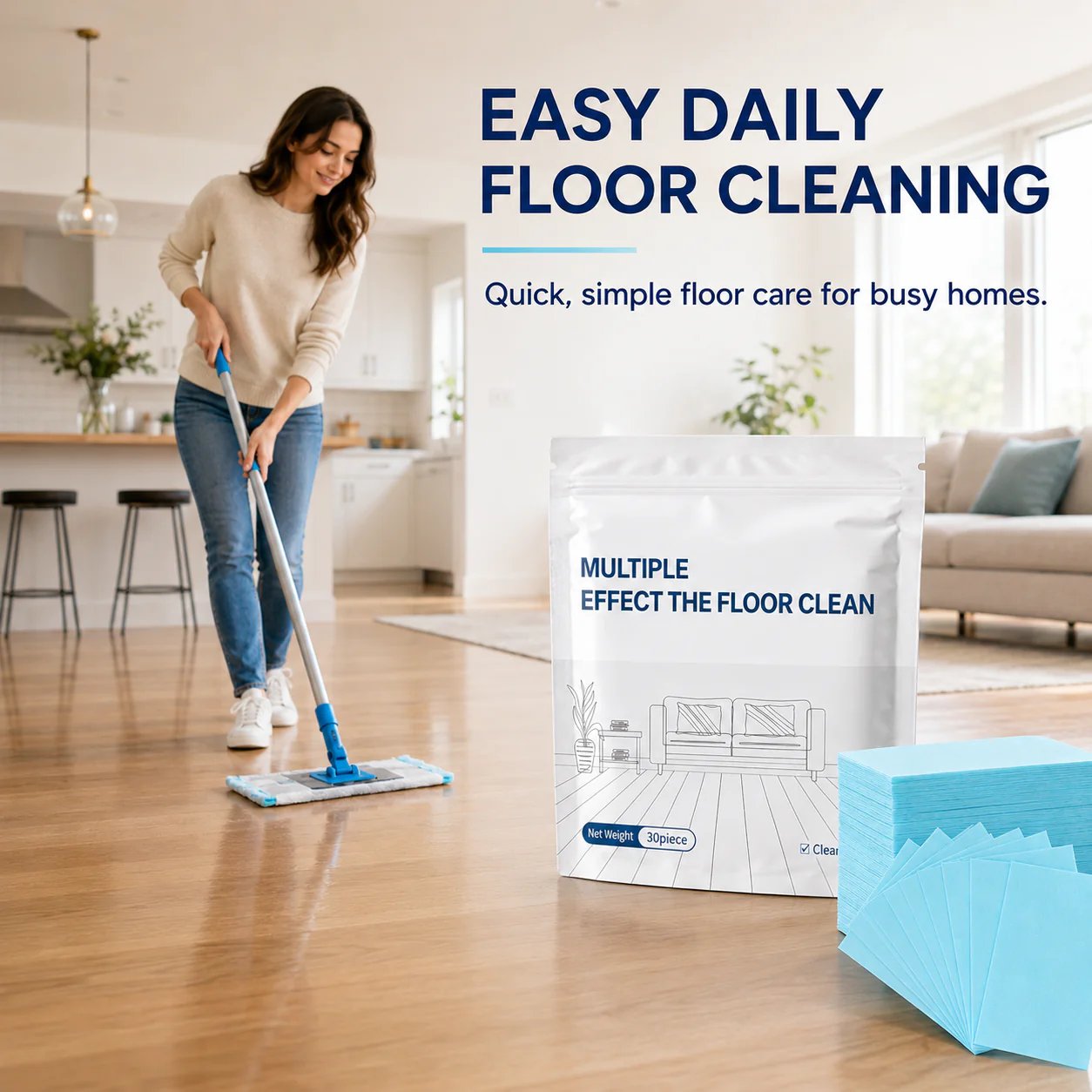 🦠Multi-Surface Antibacterial Cleaner for Hardwood, Tile & Laminate🏡