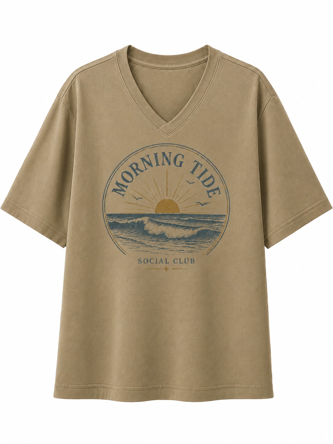 Morning Tide V-Neck Tee