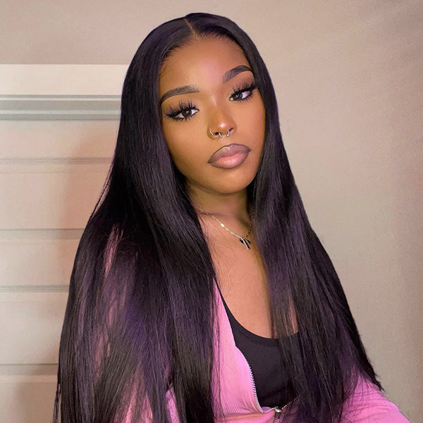Silky Straight Wear & Go Glueless Wig – Beginner Friendly