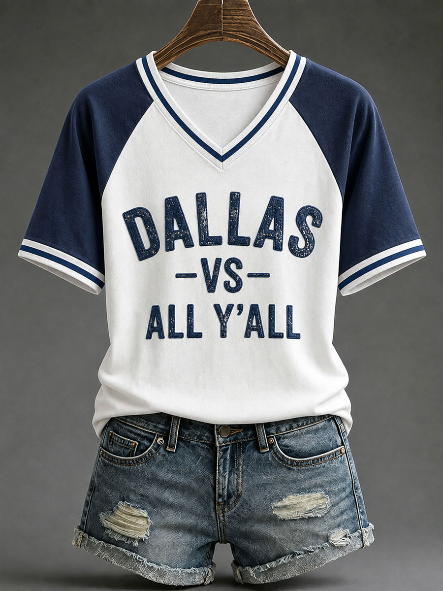 Women's Game Day Football Casual T-Shirt
