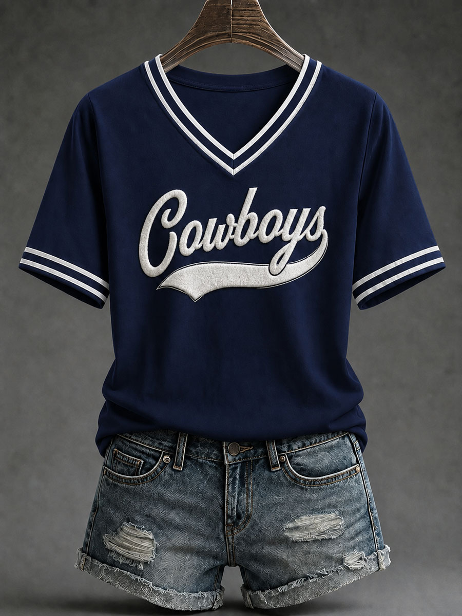 Women's Game Day Football Casual T-Shirt