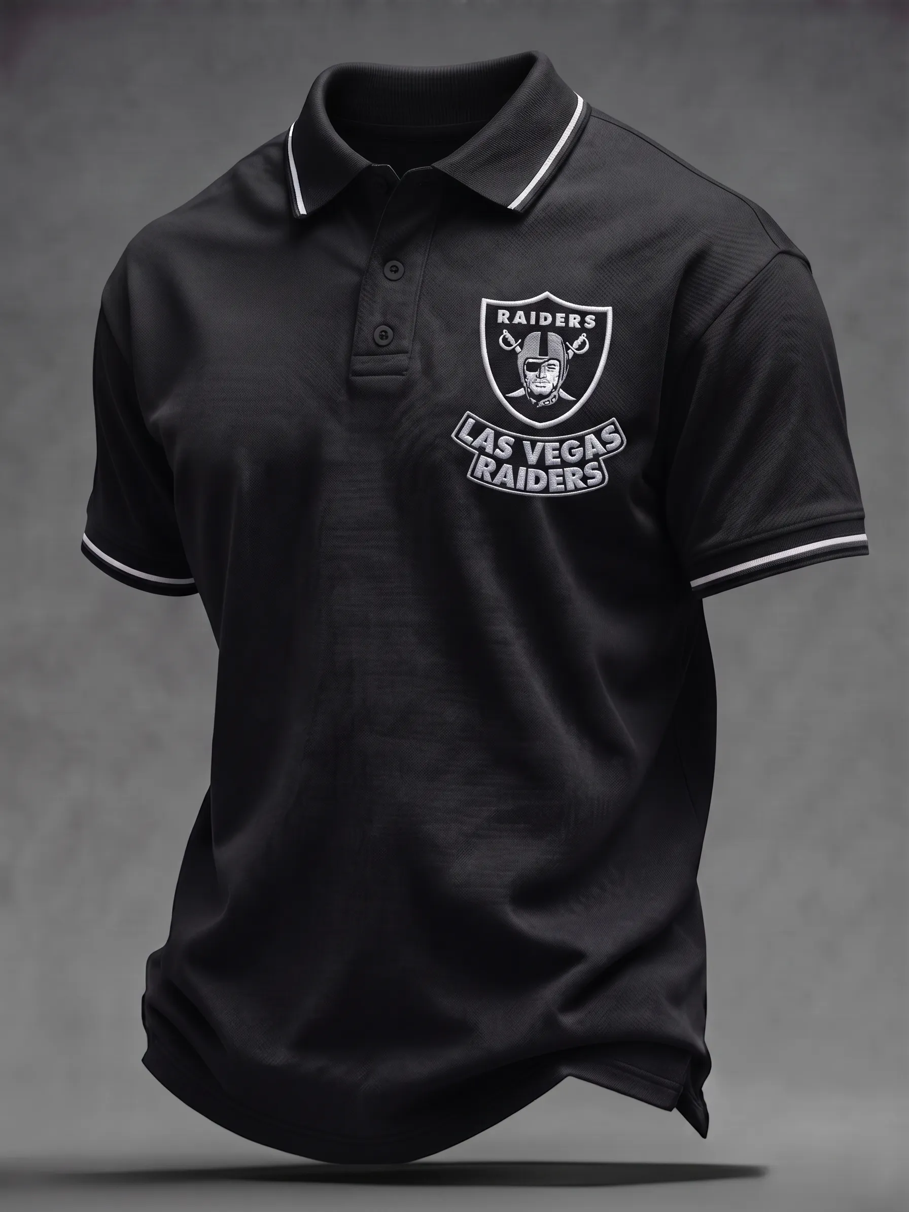 Men's Football Short-Sleeve Polo Shirt