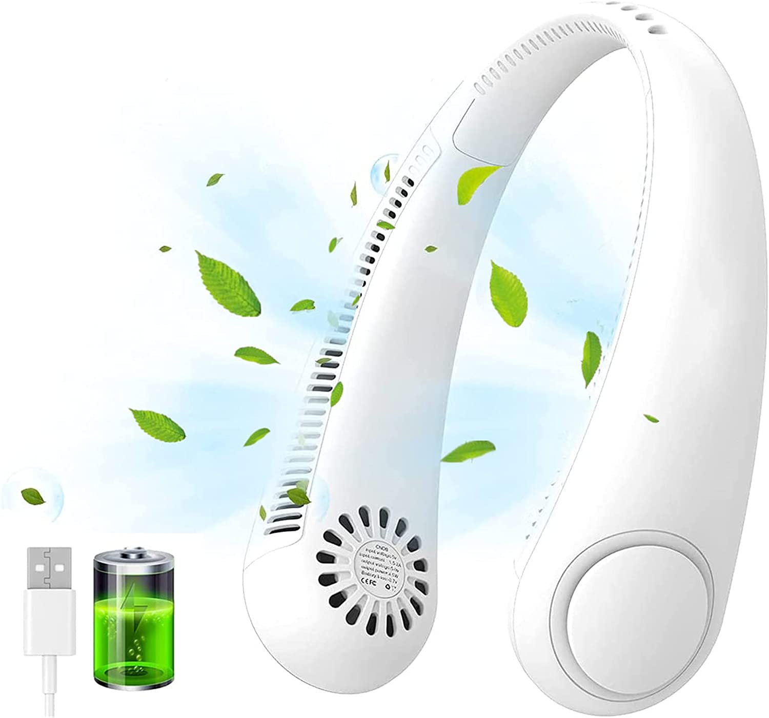 CoolFresh Portable Hands-Free Neck Fan