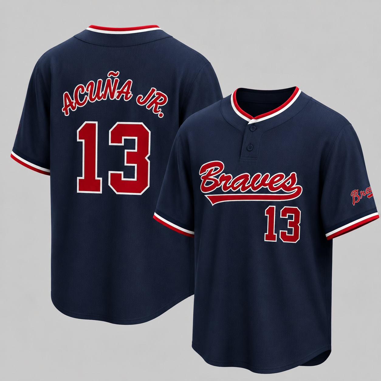 Causal Baseball Mesh Jersey Shirt