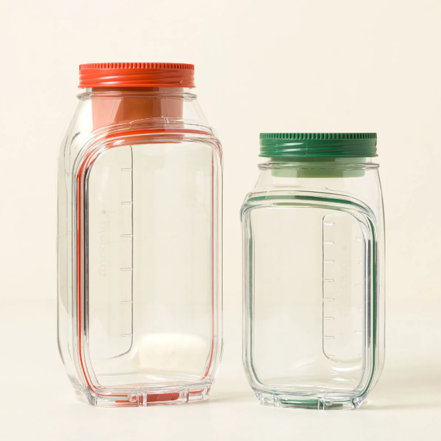 Modern Design Plastic Salad Pod Container Cross-Border Leak-Proof Fruit Salad Storage Jar Food Storage & Container